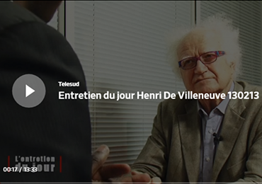 Entretien du jour Henri De Villeneuve